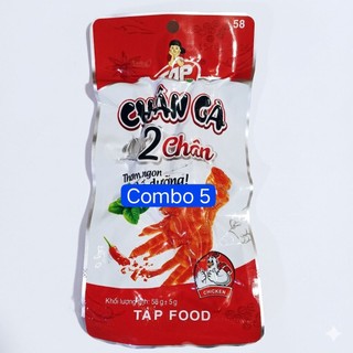 [Combo 5-10-15-20] Chân Gà TapFood Loại Chân Đôi (58g) - Chân Gà Ăn Liền Thơm Ngon, Giòn chuẩn vị