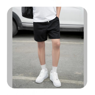 Quần Short Nam Kaki THES STORE Cạp Chun 4 Màu Form Trên Gối Trẻ Trung QS01