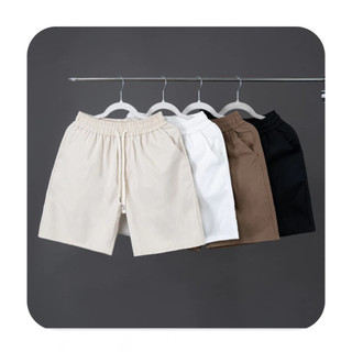 Quần Short Nam Kaki THES STORE Cạp Chun 4 Màu Form Trên Gối Trẻ Trung QS01