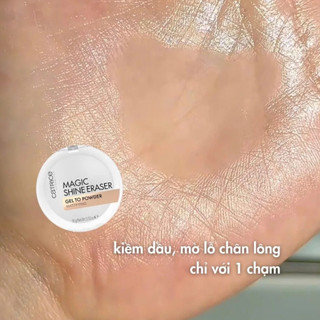 Phấn Phủ Dạng Gel Catrice Magic Shine Eraser Gel To Powder Mattifying Kiềm Dầu 10g