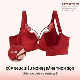 Áo Lót Ren Quyến Rũ, Nâng Ngực Tự Nhiên - Viền Thép Mềm Ôm Sát, Thu Nhỏ & Chống Chảy Xệ