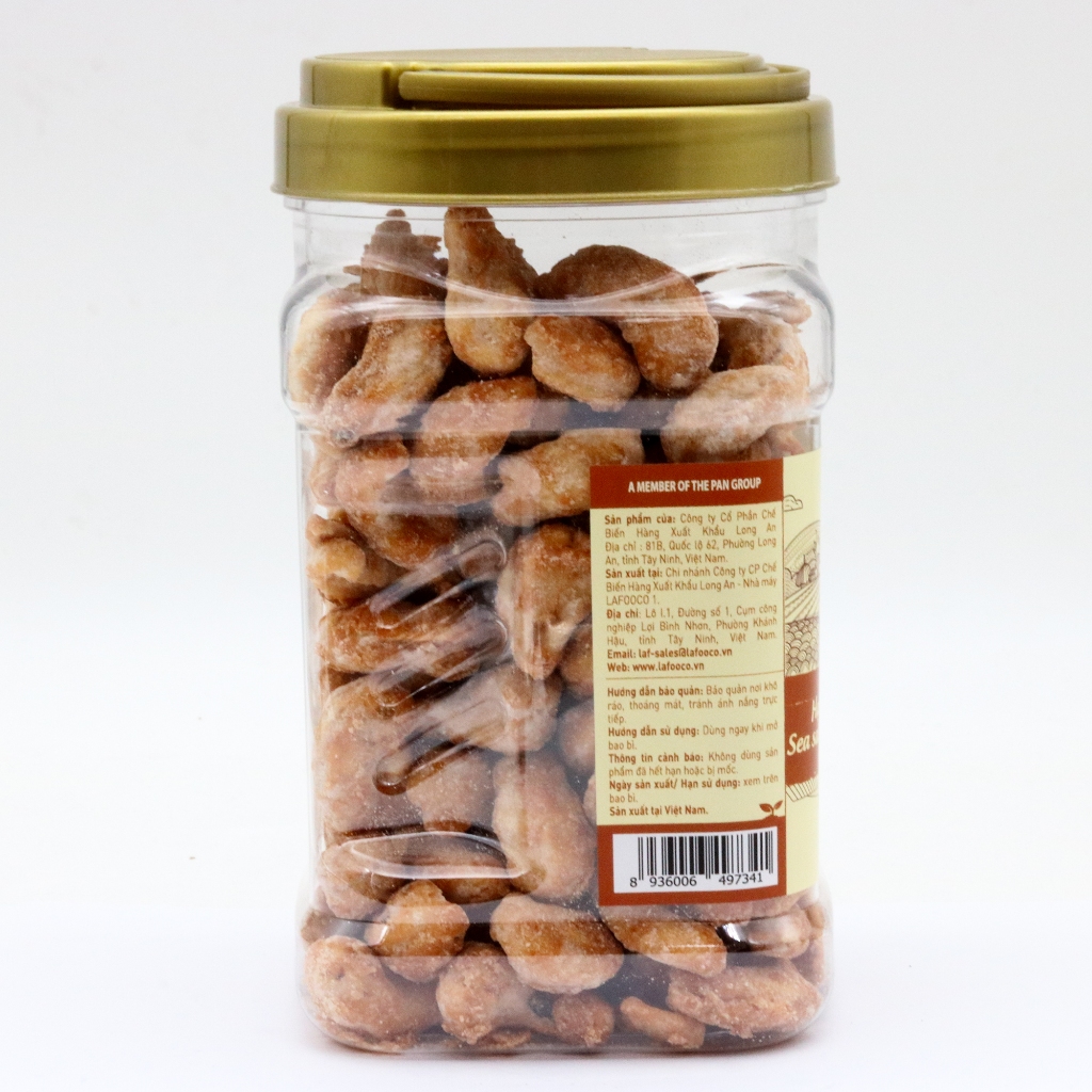 Hạt điều muối biển Caramel LAFOOCO 400g/ hủ