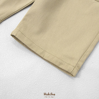 Quần kaki dài phối túi cho bé đi học, đi chơi Hokiha vải kaki mềm mại, thoáng mát size 8-17kg Q106