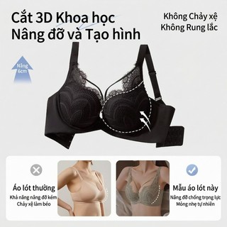 Áo Nâng Ngực Nhỏ Gọn, Ôm Êm Ái - Viền Mềm Chống Xệ, Thu Ngực & Thoát Nhiệt Tối Ưu