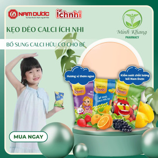 KẸO DẺO CALCI ÍCH NHI - Hỗ trợ bổ sung Calci, tăng khả năng hấp thu calci