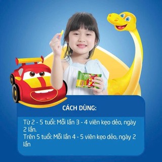 KẸO DẺO CALCI ÍCH NHI - Hỗ trợ bổ sung Calci, tăng khả năng hấp thu calci