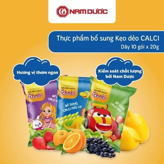 KẸO DẺO CALCI ÍCH NHI - Hỗ trợ bổ sung Calci, tăng khả năng hấp thu calci