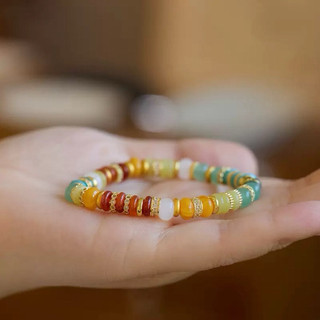 [ Chuẩn Đá Tự Nhiên ] Vòng Tay Đá Quý Dopamine Nhiều Màu Sắc freesize  - Chou Jewelry