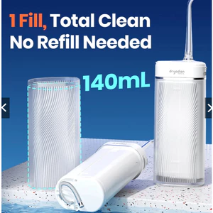 Dr.Yadent Di Động Nước Flosser 4 Chế Độ Máy Tưới Miệng 140ML Du Lịch Kích Thước Loại C