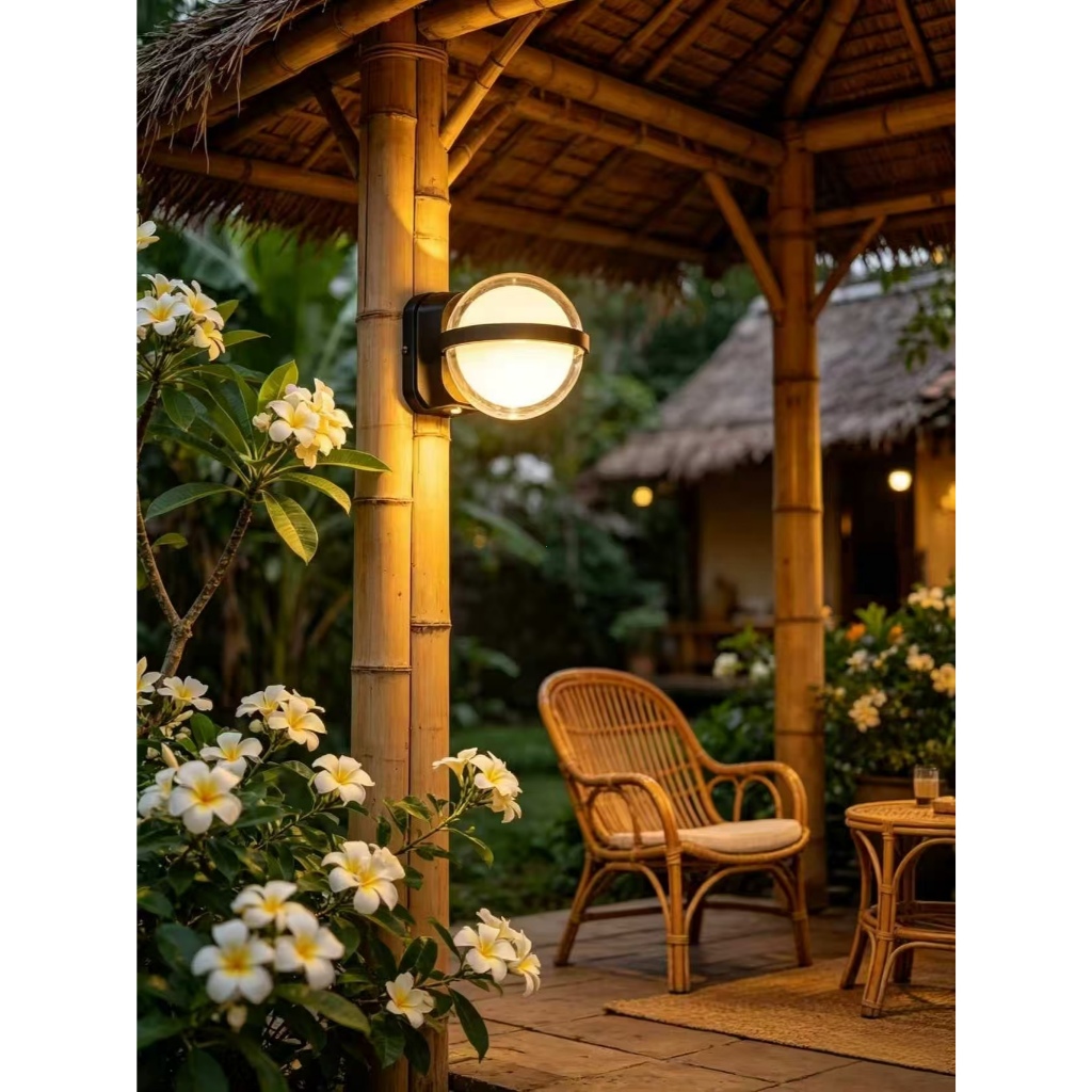 Đèn Tường LED Hình Cầu Cao Cấp, Ánh Sáng Ấm 3000K 12W, Đèn Trang Trí Phòng Ngủ Hành Lang Hiện Đại