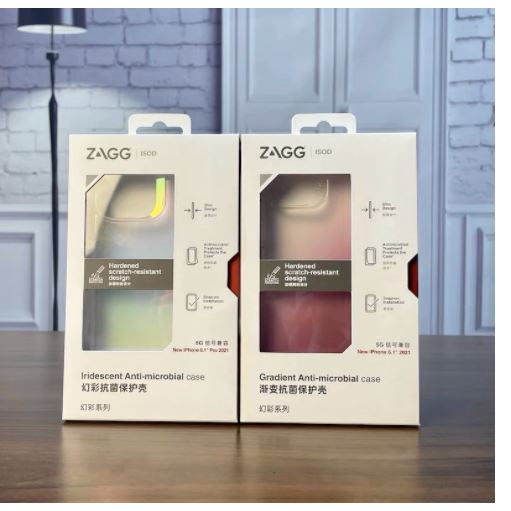 [Chính hãng] Ốp Lưng iPhone 13 Pro Max ZAGG Iridescent Case Đổi Màu Theo Góc Nhìn Chống Sốc Chống Ố Vàng