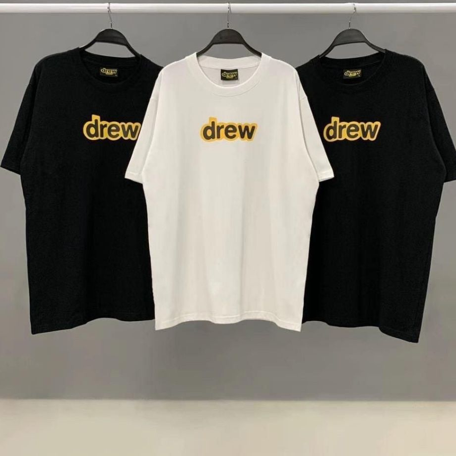 [Full Tag] Áo Thun Drew House Basic Cao Cpấ - 100% Cotton 250GSM Nam Nữ Oversize