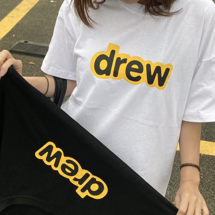[Full Tag] Áo Thun Drew House Basic Cao Cpấ - 100% Cotton 250GSM Nam Nữ Oversize