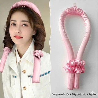 Thanh Uốn Tóc Không Nhiệt Chất Vải Nhung Cao Cấp Lõi Cao Su Non Bản Nâng Cấp L1 - Bộ Uốn Tóc Không Nhiệt Bản Xịn Nhất