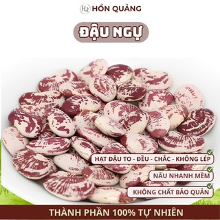 [500Gr] Đậu Ngự Hữu Cơ Hồn Quảng - Hạt To Chắc, Bở Bùi Nấu Chè , Hầm Xương, Làm Sữa Hạt (Hạt Sống)