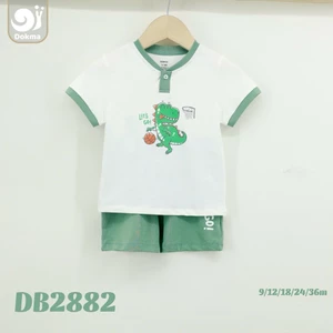 Bộ Cotton Cộc Tay Bé Trai Dokma JB369 JB370 DB901 DB2822 DB2882 DB2950 DB2880