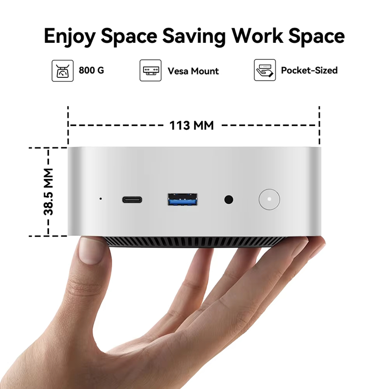 Mini PC TOPC 7840HS | 7640HS 2x DDR5 2x NVME Siêu Nhỏ - Nhẹ Yên Tĩnh Best Budget Văn Phòng - Học Tập - Giải Trí Online. | BigBuy360 - bigbuy360.vn