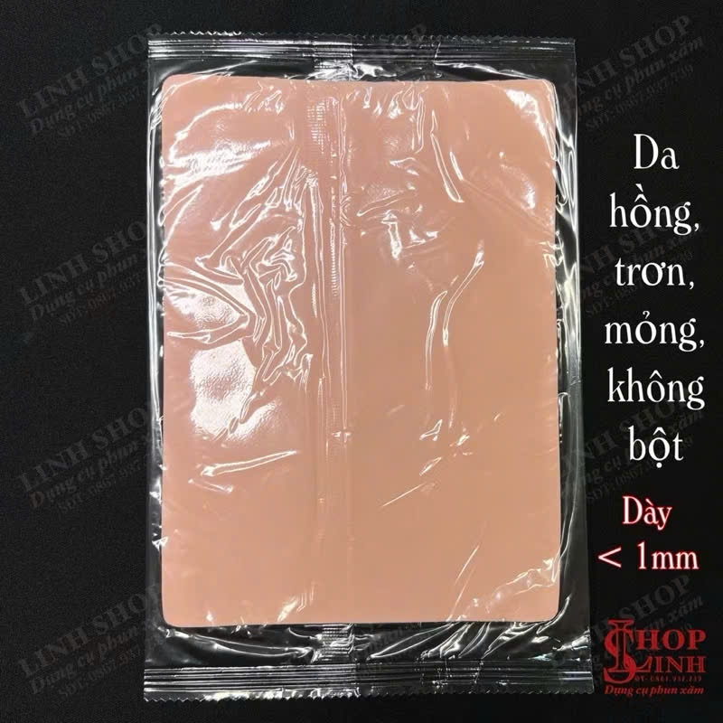 Da giả tập phun xăm, da giả tập điêu khắc đủ các loại