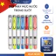 Bút máy mực nước trong suốt ngòi thép nạp mực ống dung tích lớn nhiều màu viết êm đẹp