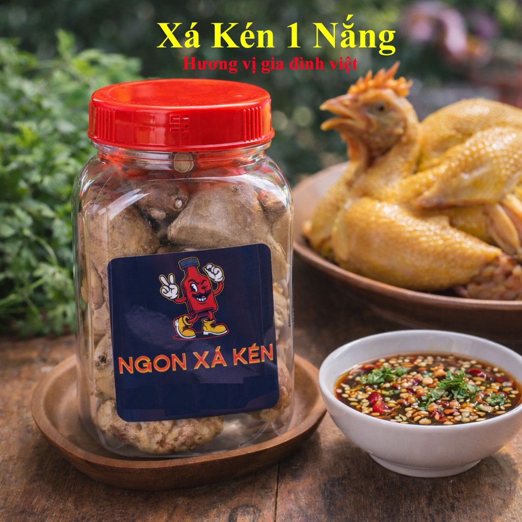 Củ xá kén, địa liền 1 nắng - gia vị tự nhiên, mùi thơm đặc trưng.
