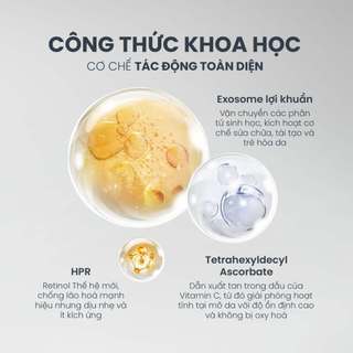 Sesderma Exoses The Cream 50ml - Kem dưỡng chiết tế bào gốc Exosome sửa chữa, tân tạo tế bào và trẻ hoá đa chiều 50ml