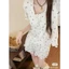 Bộ nơ viền ren ( hàng qc) hàng có sẵn