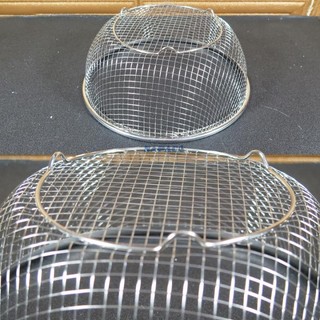 Rổ inox lưới kiểu Nhật đựng thức ăn chiên, đựng trái cây, đựng rau tiện lợi