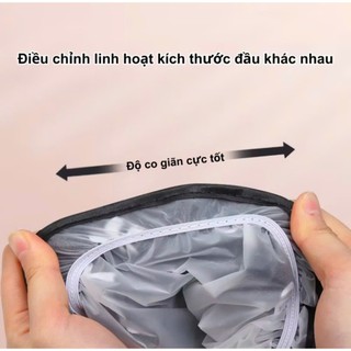 Mũ Trùm Đầu Dùng Khi Makeup., Ủ Tóc, Skincare Chất Liệu 2 Lớp Chống Nước - Mũ Trùm Đầu 2 Lớp Chuyên Dùng Makeup Skincare