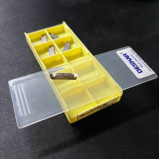 Chip cắt 1,5mm - 4mm biên cong hãng Deskar, tiện rãnh cắt thép giá tốt