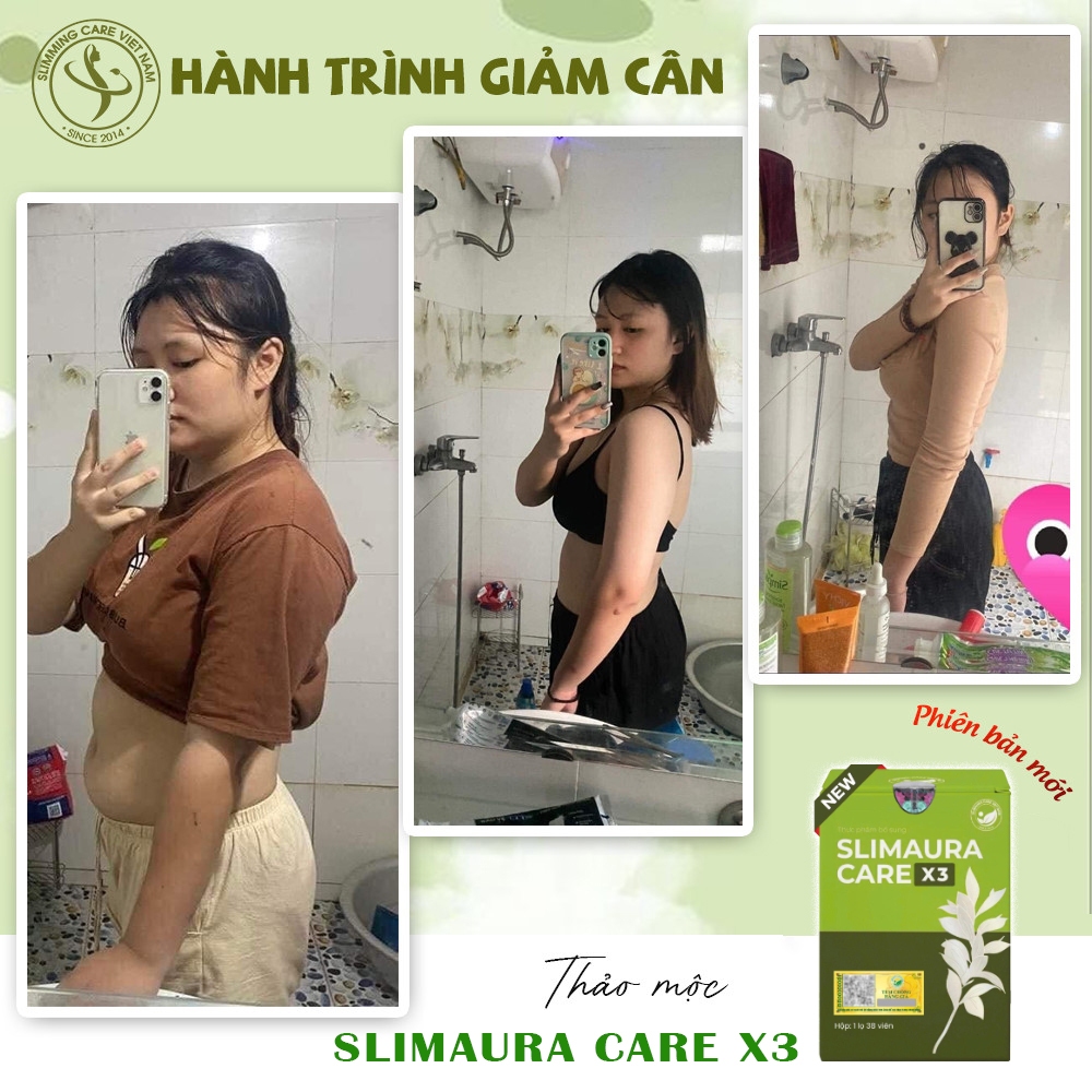 Giảm Cân Cấp Tốc Slimming Care X3 Chính Hãng 30 Viên Giúp Đào Thải Mỡ Thừa An Toàn