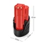 Pin Đóng M12 12V Dung Lượng 2.5Ah OEM (Dòng Xả 25A) - Nhận Sạc Hãng - Bảo Hành 6 Tháng Vĩ Gia Shop