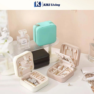Hộp Đựng Đồ, Bảo Quản Trang Sức 5 Ngăn, Hộp Đựng Trang Sức 5 Ngăn Có Khoá Kéo, Hộp Đựng Nữ Trang Có Khoá Kéo