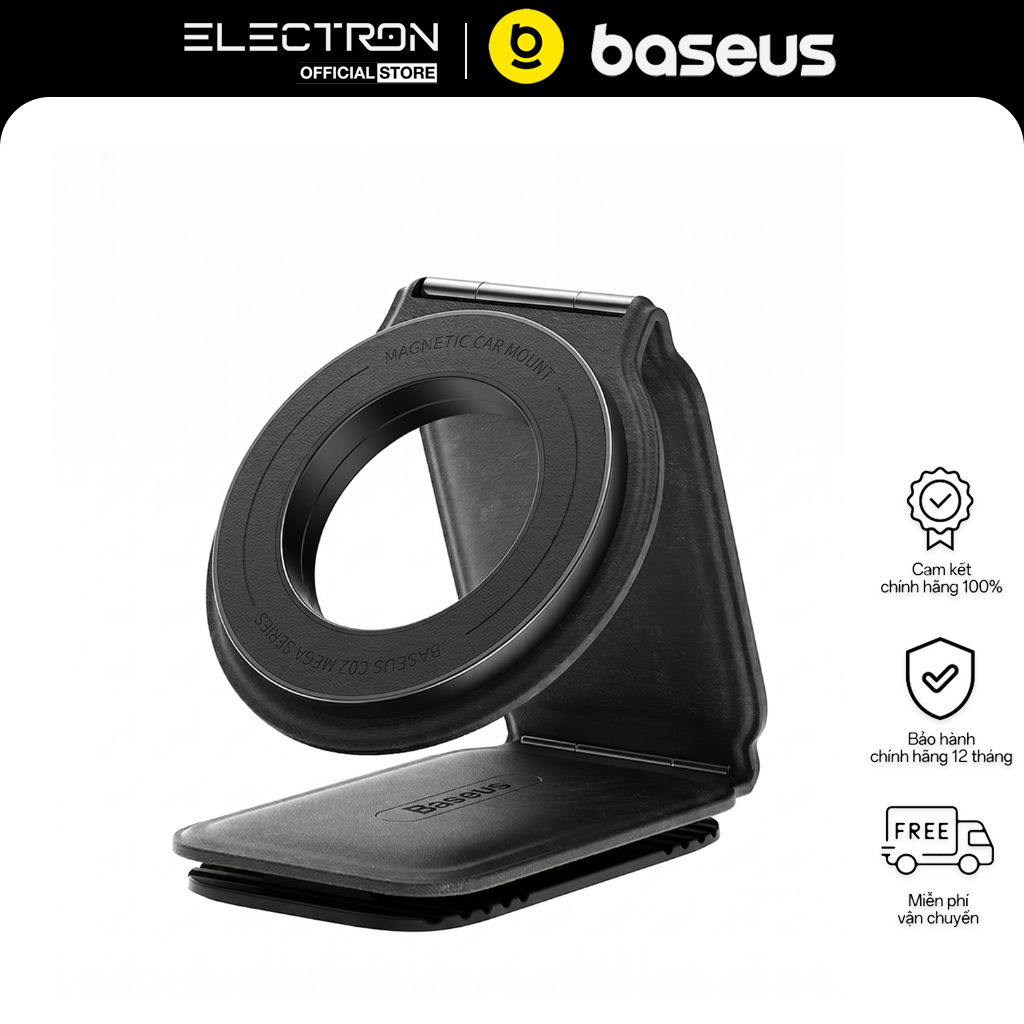 Giá đỡ điện thoại dùng trên xe hơi OS-Baseus PrimeTrip Series C02 Mega Magnetic Car Mount Stick-on