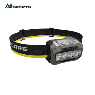Đèn Pin Đội Đầu NITECORE HA23 UHE - 600lm, Siêu Nhẹ, Pin AAA