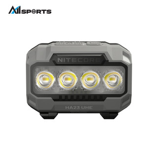 Đèn Pin Đội Đầu NITECORE HA23 UHE - 600lm, Siêu Nhẹ, Pin AAA