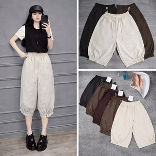 Quần Ngố  Chun Bèo Gấu Chất Liệu Kaki Dày Dặn