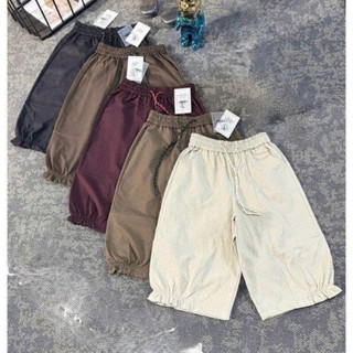 Quần Ngố  Chun Bèo Gấu Chất Liệu Kaki Dày Dặn