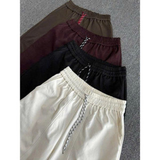 Quần Ngố  Chun Bèo Gấu Chất Liệu Kaki Dày Dặn