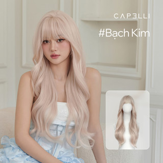 Tóc Giả Nguyên Đầu CAPELLI Xoăn Lơi Mái Thưa Melia Wig