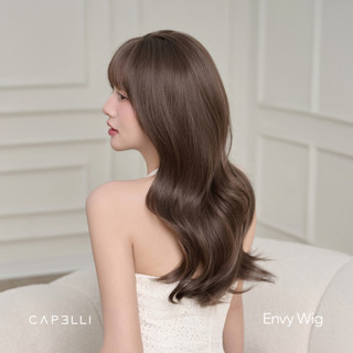 Tóc Giả Nguyên Đầu CAPELLI Xoăn Lơi Mái Thưa Envy Wig