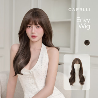 Tóc Giả Nguyên Đầu CAPELLI Xoăn Lơi Mái Thưa Envy Wig