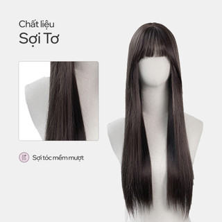Tóc Giả Nguyên Đầu CAPELLI Thẳng Tự Nhiên Ember Wig