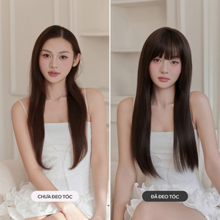 Tóc Giả Nguyên Đầu CAPELLI Thẳng Tự Nhiên Ember Wig