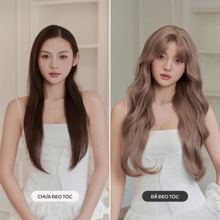 Tóc Giả Nguyên Đầu CAPELLI Xoăn Sóng Silvia Wig