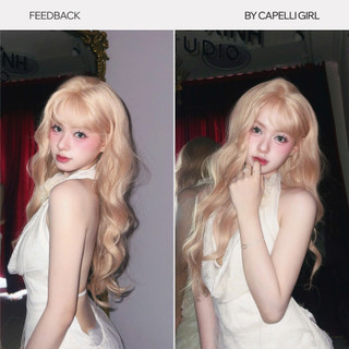 Tóc Giả Nguyên Đầu CAPELLI Xoăn Sóng Silvia Wig