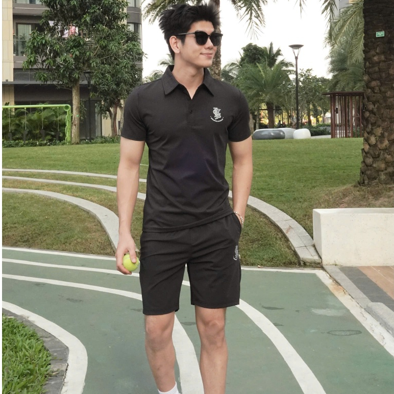 Lucifer Set Polo Thể Thao Nam 47 Chất Liệu Coolmate & Sợi Spandex. #setbonam #polonam #dobonam