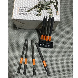 Set 4 Đầu Tua Vít Mũi Vít Lục Giác Kích Thước H3,H4,H5,H6 Dài 65mm và 100mm Lắp Máy Khoan , Vít