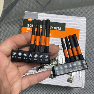 Set 4 Đầu Tua Vít Mũi Vít Lục Giác Kích Thước H3,H4,H5,H6 Dài 65mm và 100mm Lắp Máy Khoan , Vít