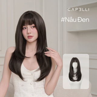 Tóc Giả Nguyên Đầu CAPELLI Layer Mái Thưa Sophie Wig