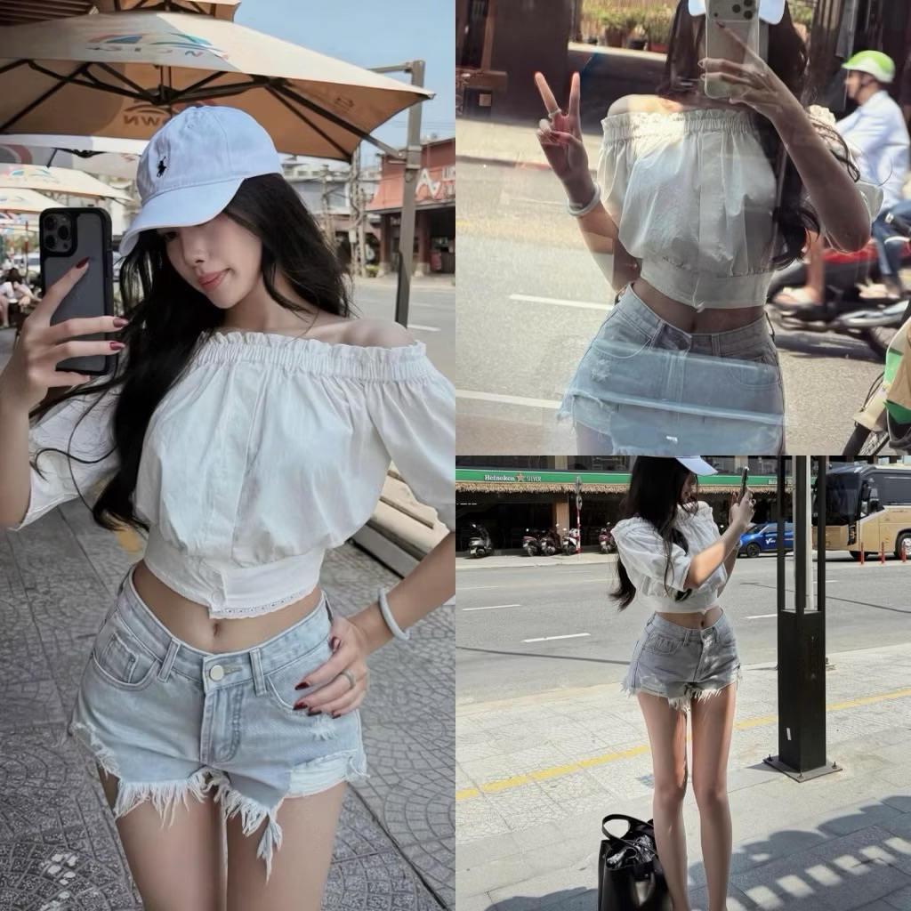 𝑺𝒔𝒖.𝑺𝒕𝒖𝒅𝒊𝒐// 【CÓ SẴN-RẺ VÔ ĐỊCH QUẦN SOOC DENIM RÁCH SIU HOT GIÁ TẠI NHÀ MÁY BÊN TRUNG 881